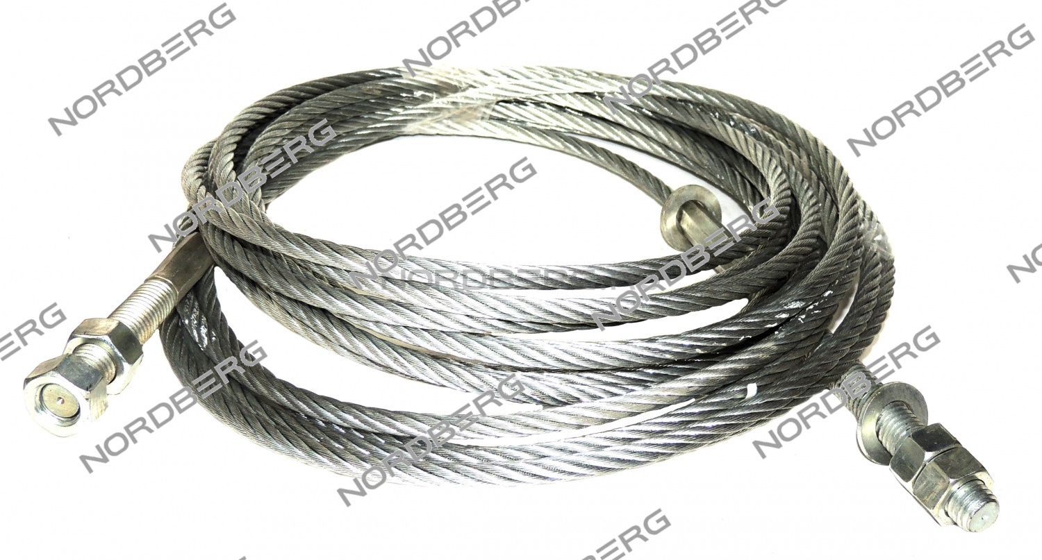 Трос для подъемника (L=3007мм) NORDBERG 4440T до 2014